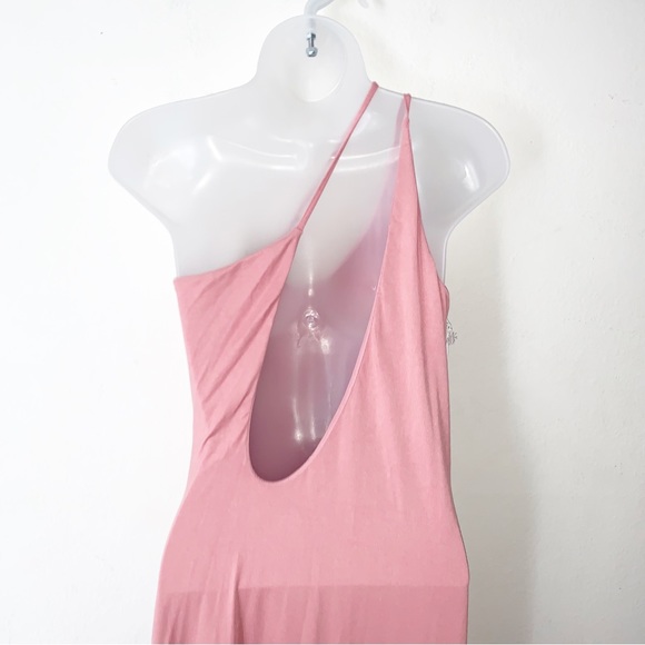 NWT Revolve Not Yours To Keep Aidan Midi Dress in Rose Sz S - Picture 7 of 8